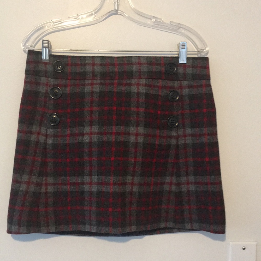 Scottish, plaid skirt